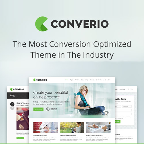 Converio โ Responsive Multi-Purpose WordPress Theme