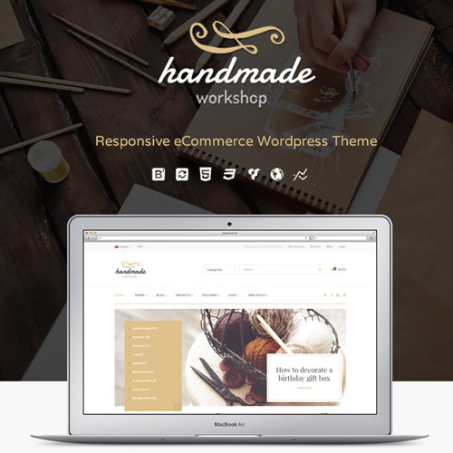 Handmade โ Shop WordPress WooCommerce Theme